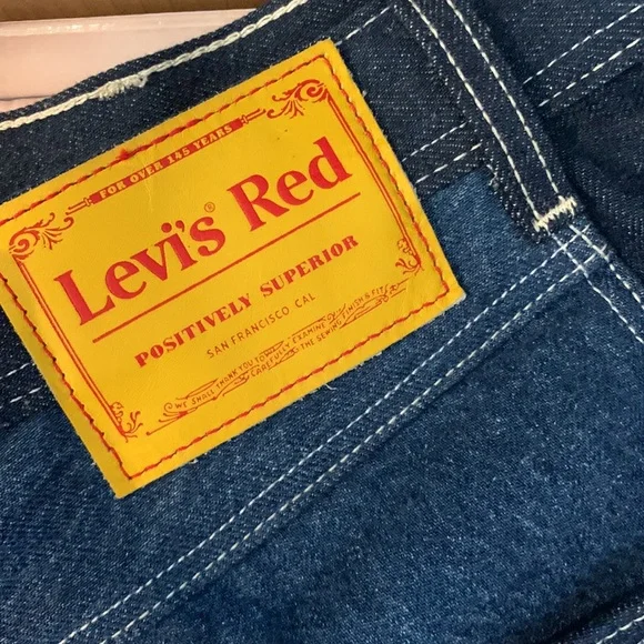 Levi's® Red TWISTED WOMEN'S JEANS